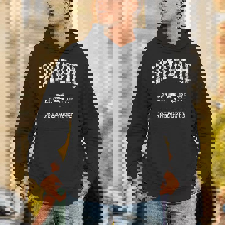 ハーバード マサチューセッツ Ma ビンテージ アスレチック スポーツデザイン パーカー