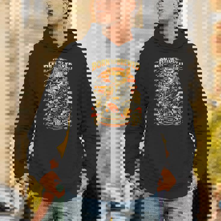 バイクでコーヒーを飲むチワワ Digor パーカー