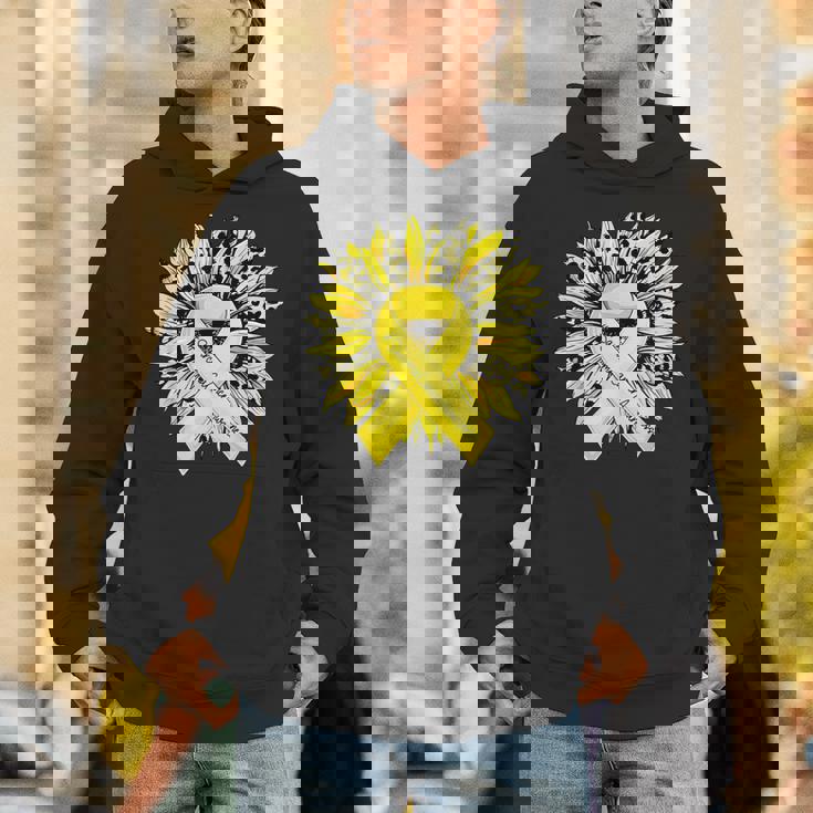 ヒョウ ヒマワリ イエローリボン 肉腫 がん啓発 パーカー