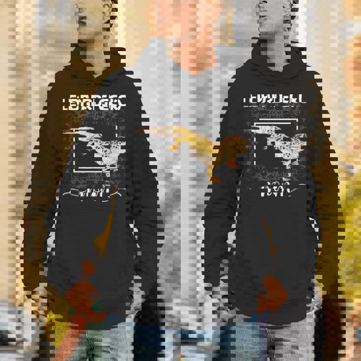 ヒョウモントカゲモドキのママ パーカー