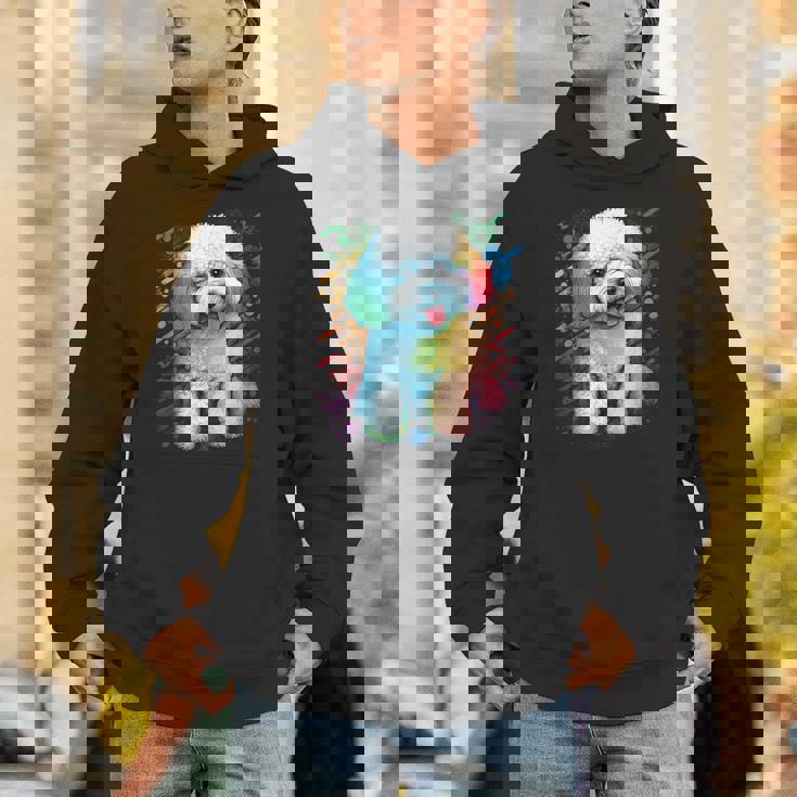 ビション・フリーゼ好きのかわいいビション・フリーゼの犬 パーカー