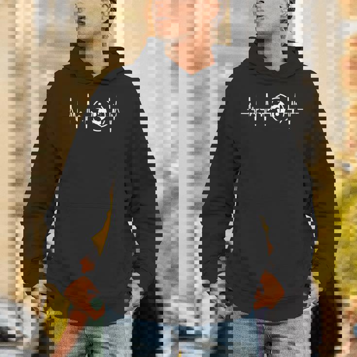 ビリヤード ハートビート 8ボール ハートライン プール ビリヤードプレイヤー パーカー