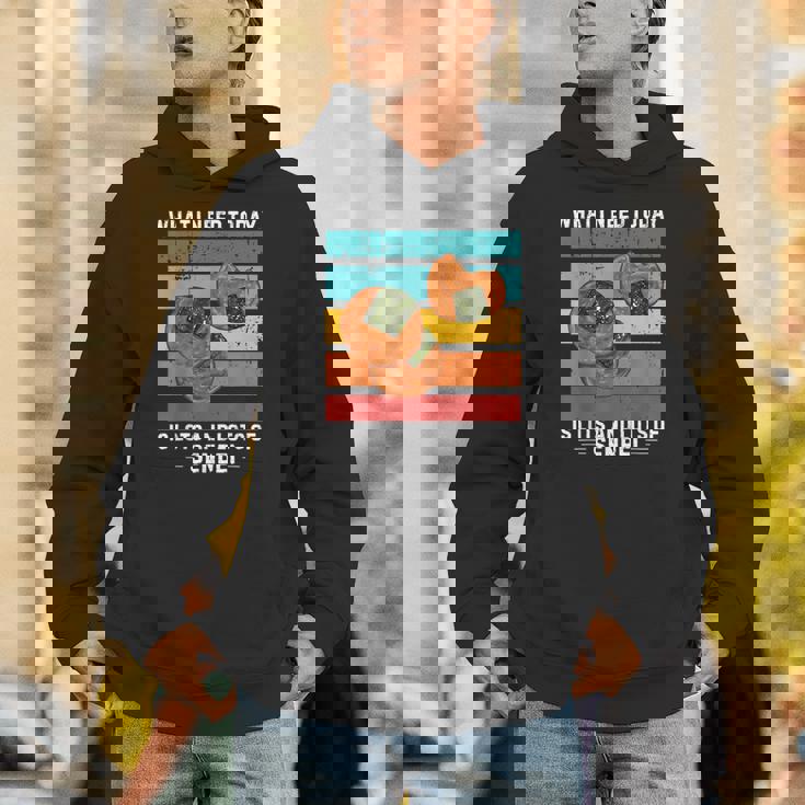 ビンテージ今日必要なのはたくさんのおせんべい パーカー