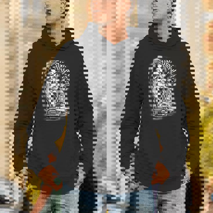 ピエロガール パヤサ×チカーノ ローライダーギャングスターブラックワーク パーカー