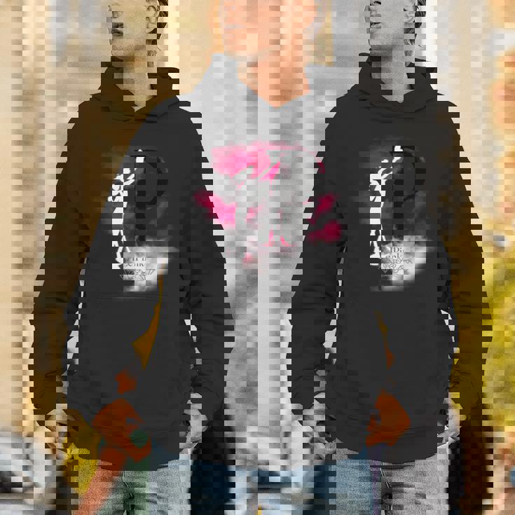 ピンクパンサー ル ピンクシルエット 霧の中 長袖tシャツ パーカー