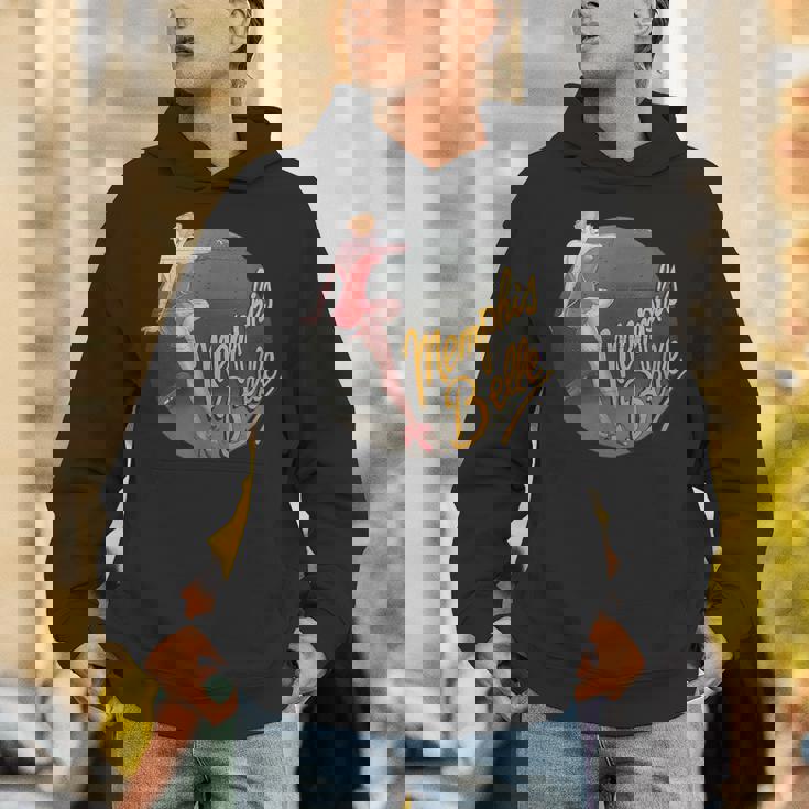 ピンナップガールww2 B-17フライングフォートレスメンフィス・ベル パーカー