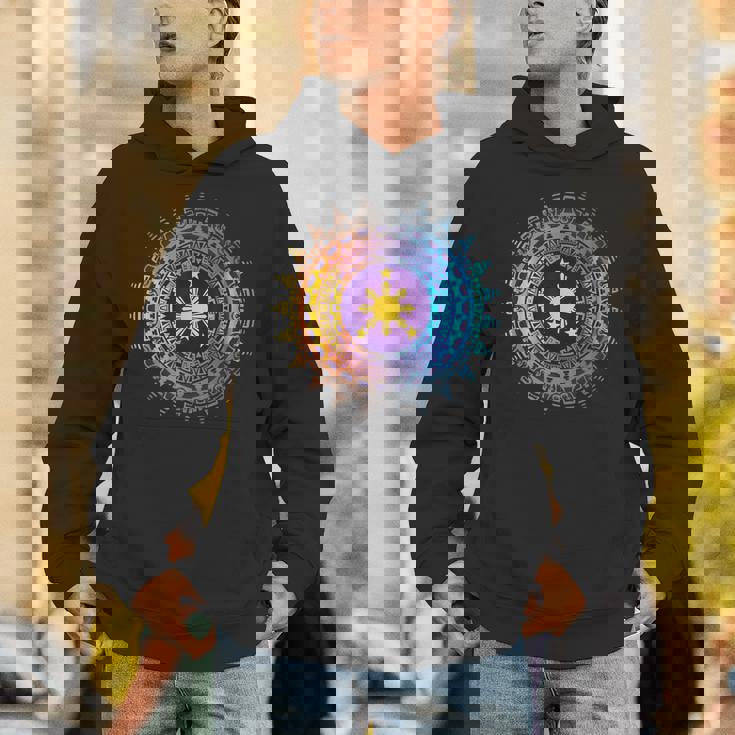 フィリピンの遺産 ヴィンテージ フィリピン国旗 アート ピース パーカー