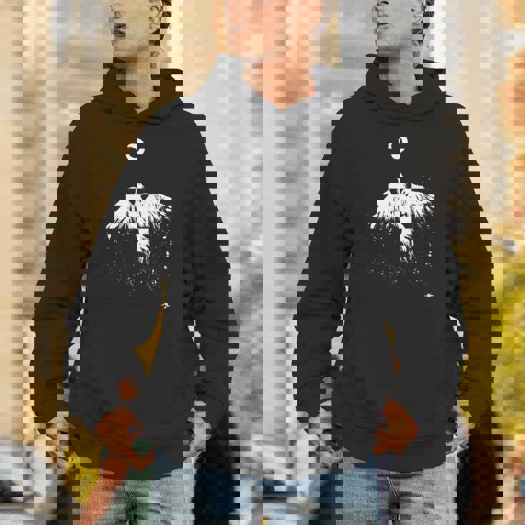 フェニックス 火の鳥の復活 キム・ディアス・ホルム 絵 インクアート Phoenix Bird Kim Holm 長袖tシャツ パーカー