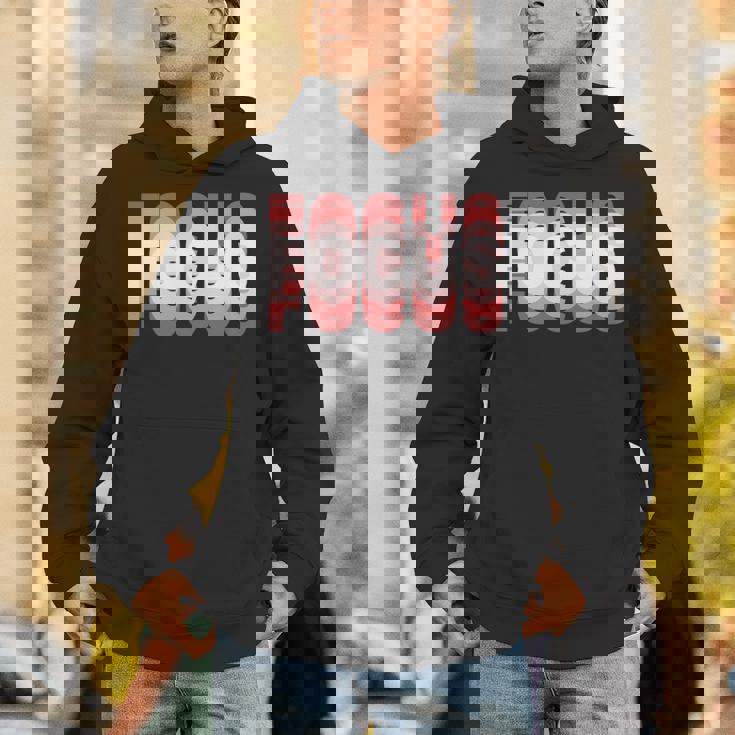 フォーカス 錯覚 ぼやけたトリッピー 長袖tシャツ パーカー