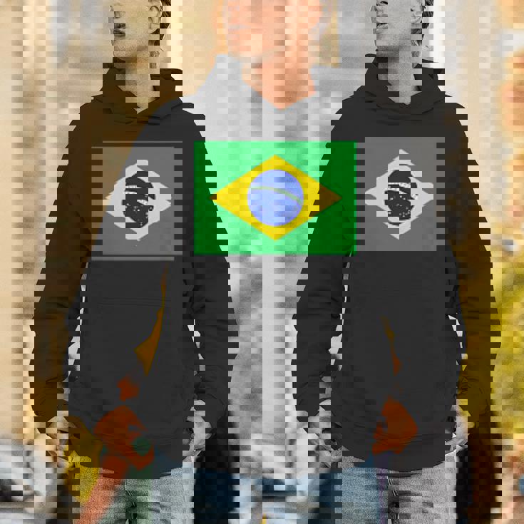 ブラジル レディース メンズ キッズ 左胸 ブラジル国旗 パーカー