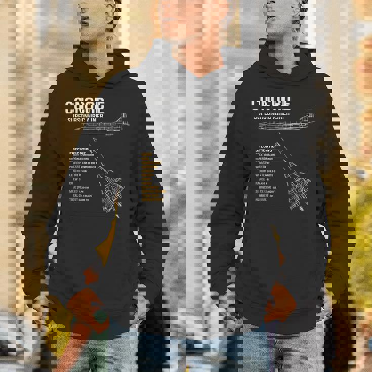 ブリティッシュコンコルド旅客機 パーカー