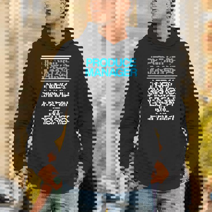 プロデュースマネージャー 食料品店スーパーバイザー パーカー