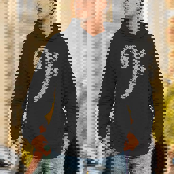 ベースト音記号ヴィンテージグレー ベースシスト低音プレーヤー 長袖tシャツ パーカー