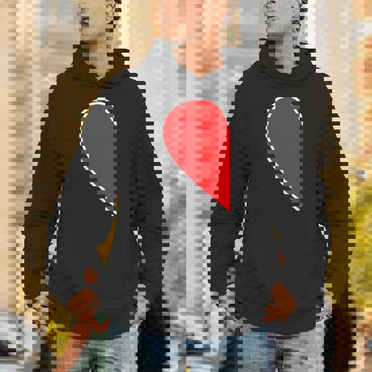 ペア ハート 親子 恋人（Left 左）（ビューティフルライフ）半分 コーデ リンク ルック かわいい パーカー