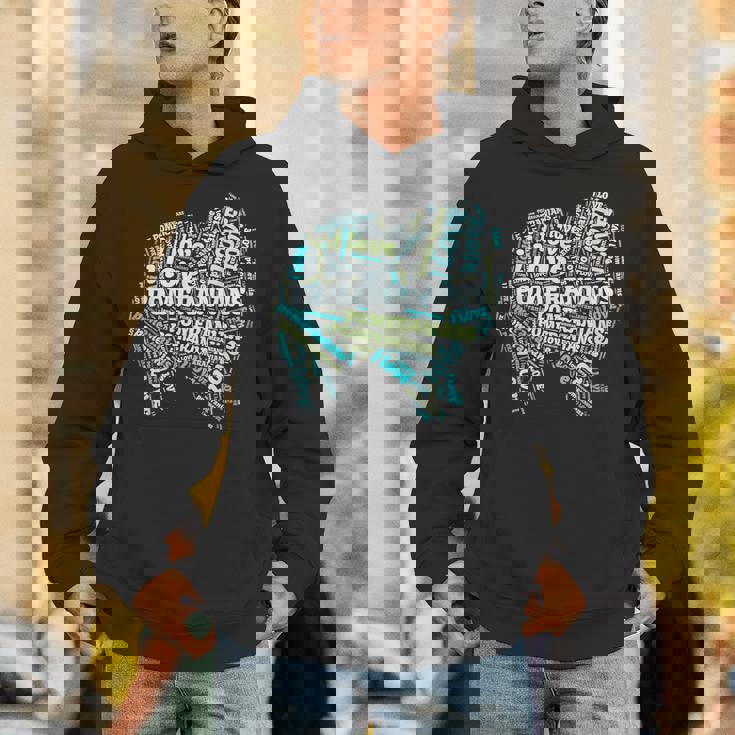 ポメラニアンが大好き-Word Cloud Pomeranians 犬ティー A パーカー