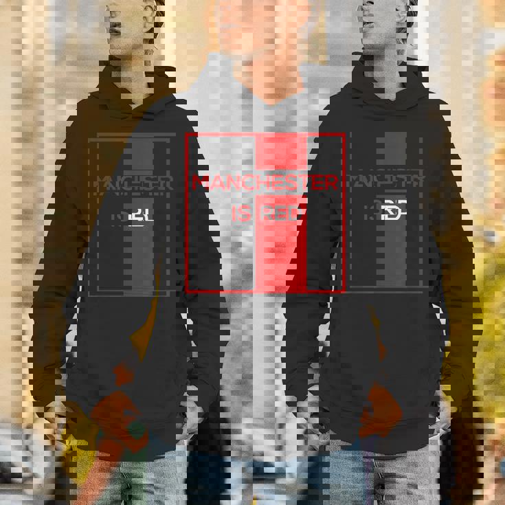 マンチェスター・イズ・レッド・ファニー・ユナイテッド・フットボール・サポーター パーカー