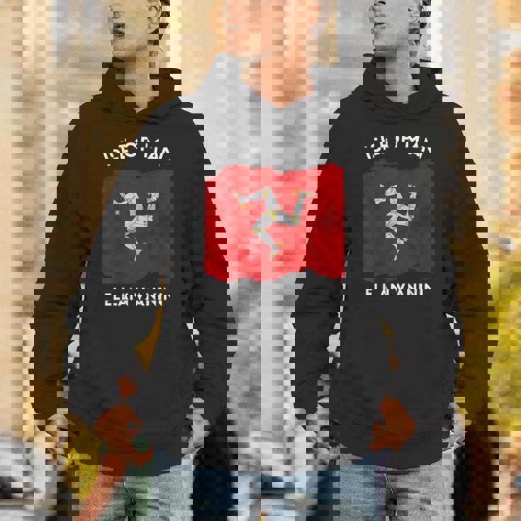 マン島国旗 マンクス語「エラン・ヴァンニン」トリスケリオン パーカー