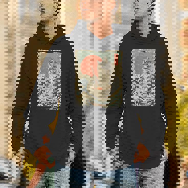 メインクーン 猫 ヴィンテージ ラーメン 和麺 パーカー