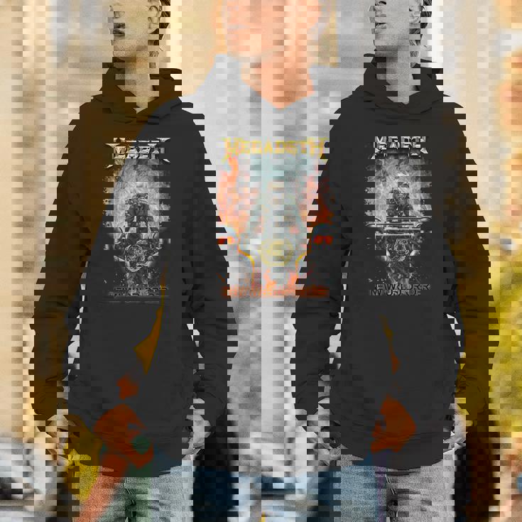 メガデス 新世界秩序 長袖tシャツ パーカー