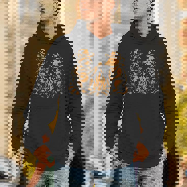 ラクーンバンジョーブルーグラスカントリーミュージック パーカー