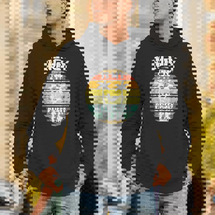 ラグビーは私の退職金制度 ラグビー部の年金受給者 パーカー