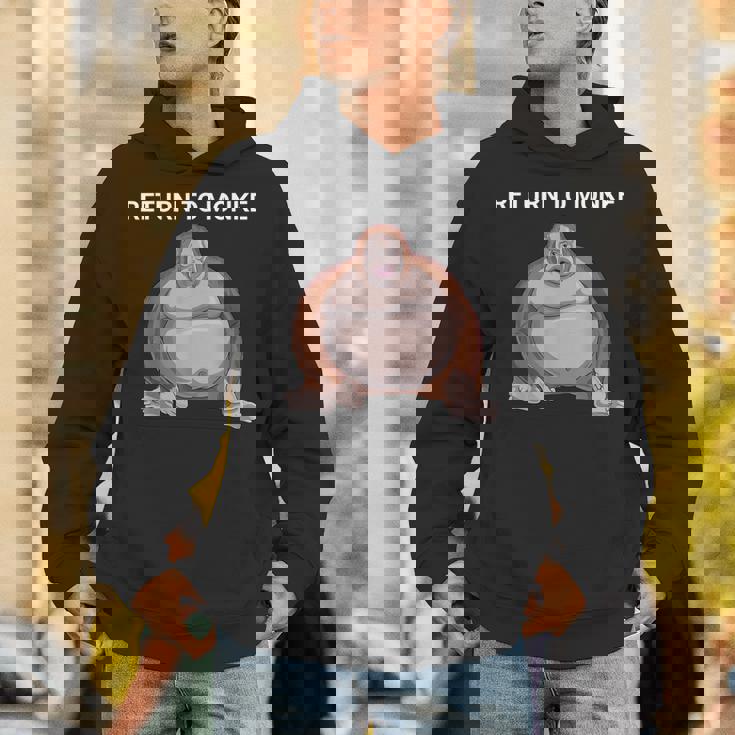 リジェクト・ヒューマニティ・リターン・トゥ・モンキー・アー・オー・スティンキー・ファニー・モンク パーカー