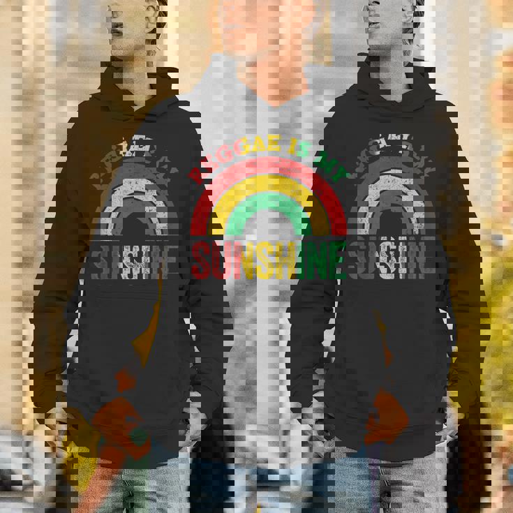 レゲエ イズ マイ サンシャイン シャツ ヴィンテージ レインボー レトロ サンシャイン パーカー