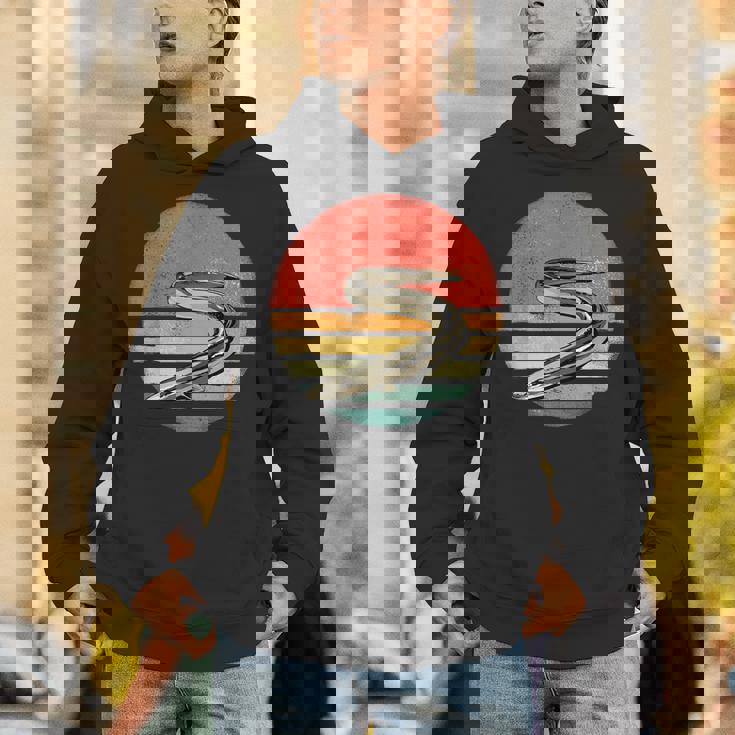 レトロ ヴィンテージ ウナギ 自然 うなぎ 恋人 パーカー