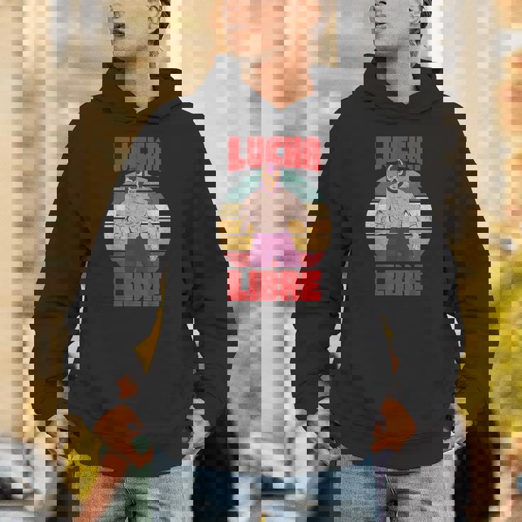 レトロ ヴィンテージ レスラー ルチャリブレ メキシコレスリング パーカー