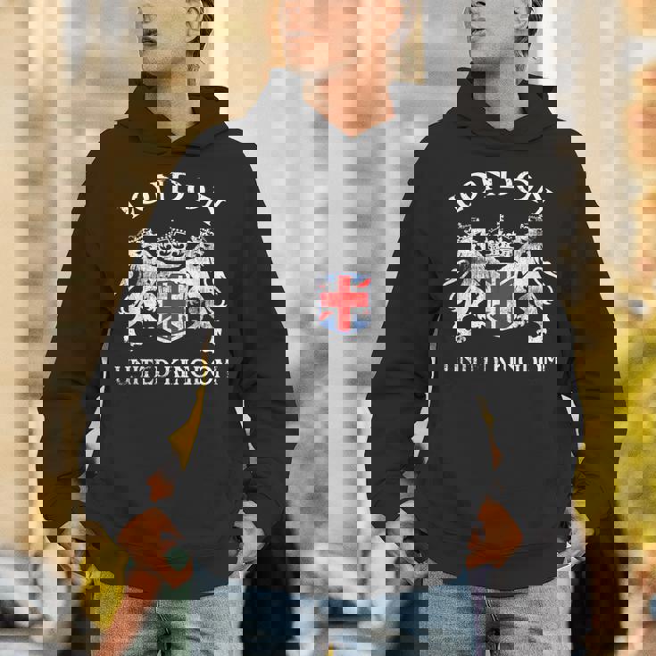 ロンドンのお土産 英国エンブレム 英国国旗 記念品 サイト パーカー