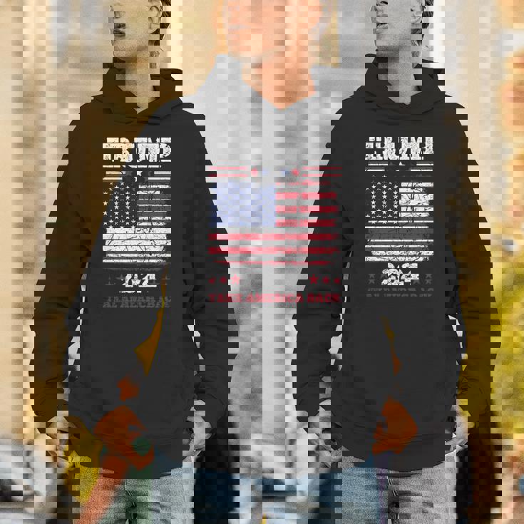 ヴィンテージ ドナルド トランプ 2024 テイク アメリカ バック 長袖tシャツ パーカー