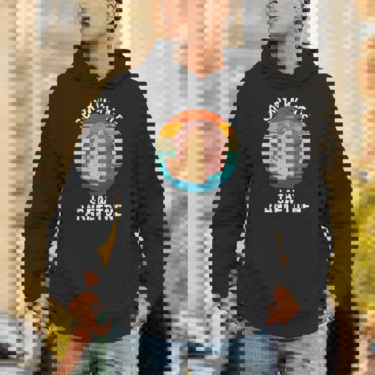 ヴィンテージ パネトーネorry I'm Late Iaw Panettone Food Lover パーカー