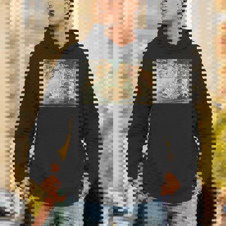 ヴィーナスの誕生／サンドロ・ボッティチェッリ【世界の名画】（高精細画質）女神 美術館アート パーカー