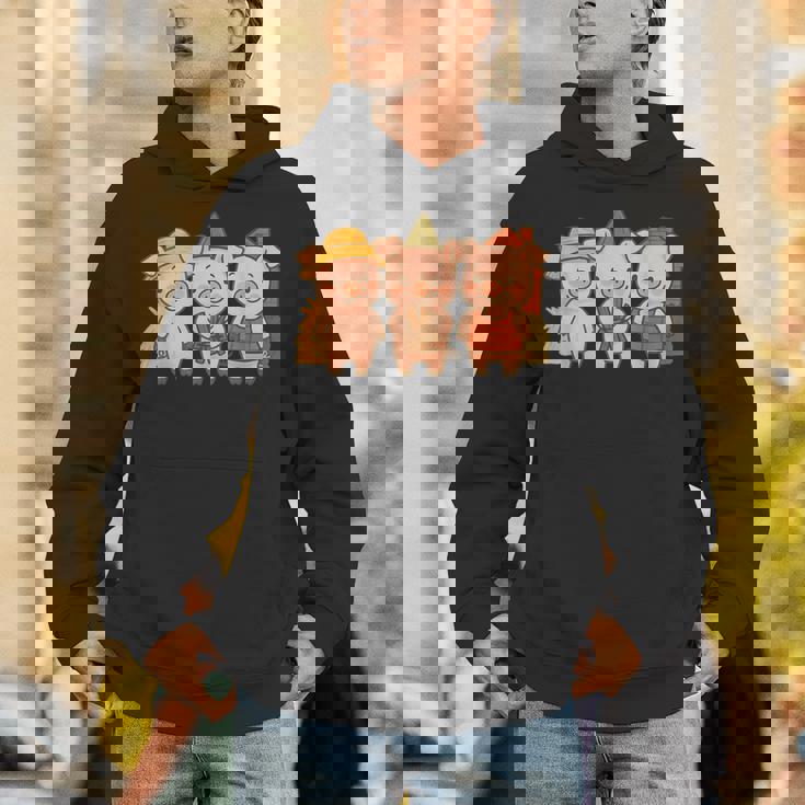 三匹の子ぶたのおとぎ話の絵本 パーカー