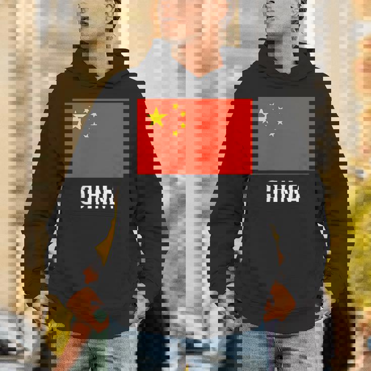 中国国旗シャツ パーカー