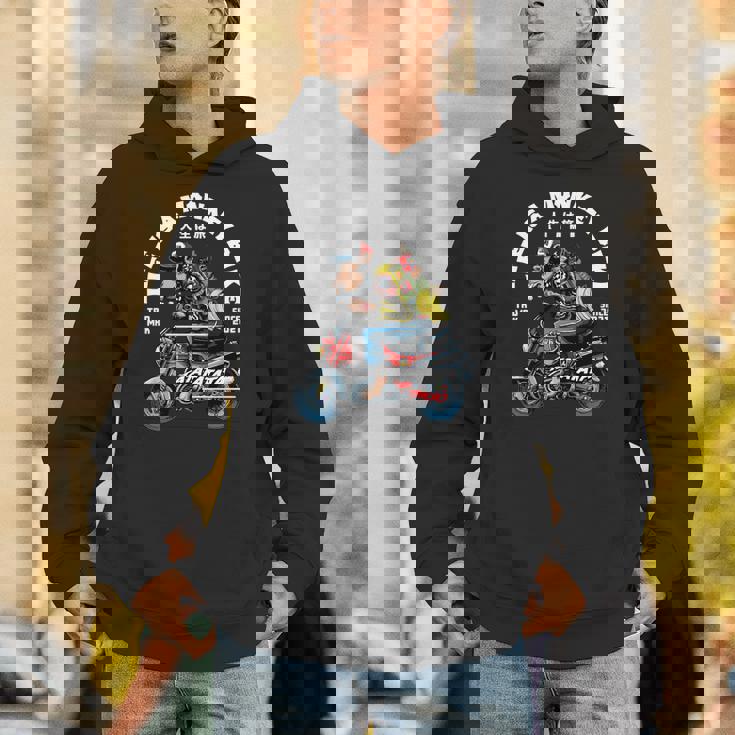 人生はモンキーバイク 長袖tシャツ パーカー