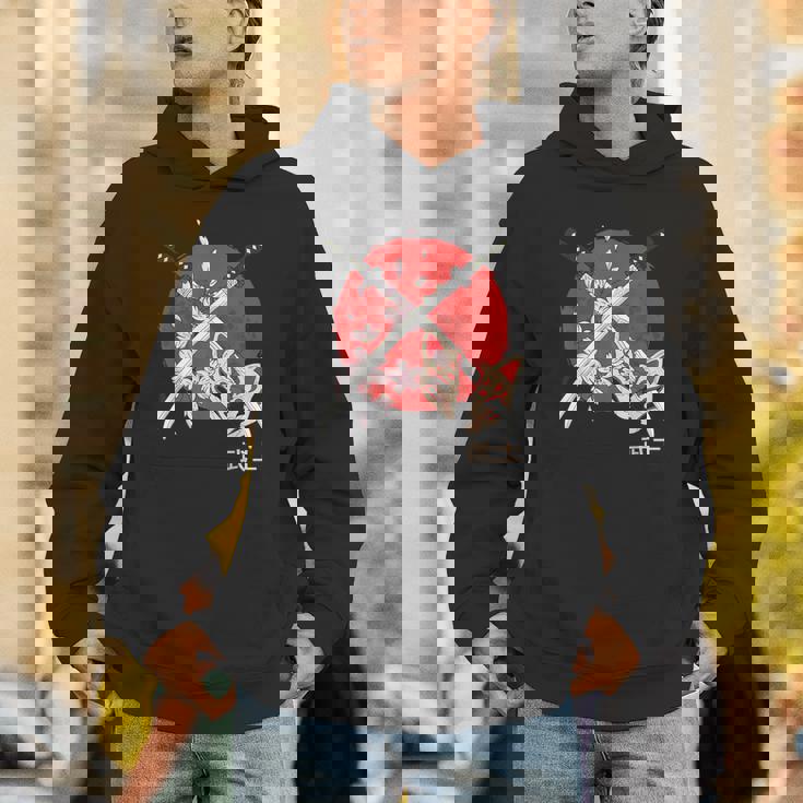 古代日本の桜 侍刀 パーカー