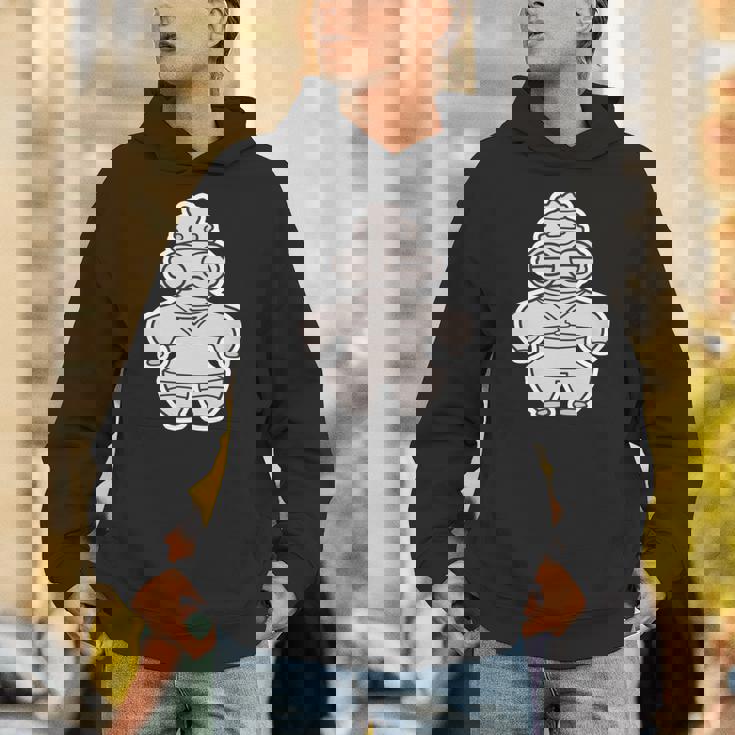 土偶 どぐう【ゆるフレンズ】遮光器土偶 歴史土器 長袖tシャツ パーカー