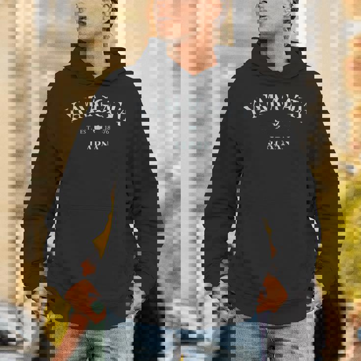 山形ジャパン 山形ジャパン グラフィックプリント 長袖tシャツ パーカー