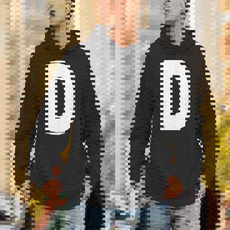 文字d 大文字 アルファベット モノグラム イニシャル パーカー