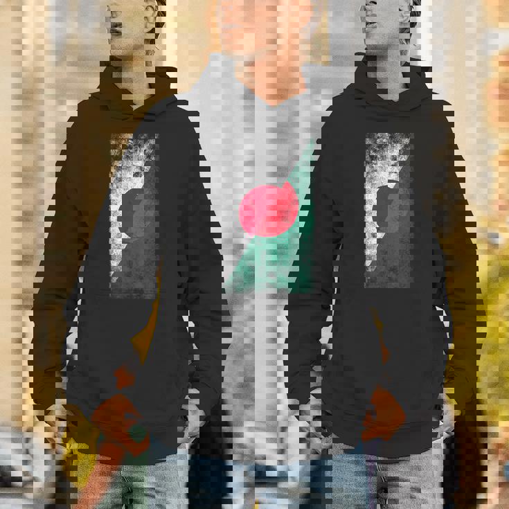 日本とバングラデシュの旗 日本のバングラデシュ パーカー