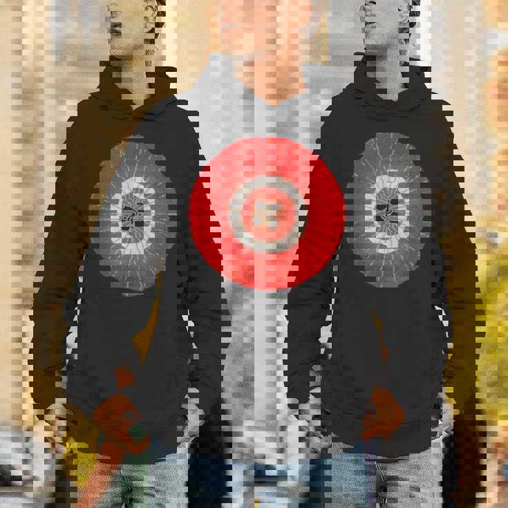 日本の伝統柄紅白傘 パーカー