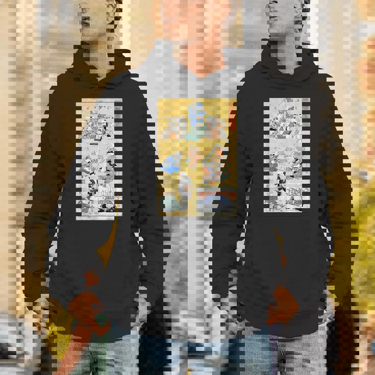 日本の猫 歌川国芳 流行猫の狂言づくし 歌舞伎 ヴィンテージ浮世絵 芸術の美的 日本の伝統美術 パーカー