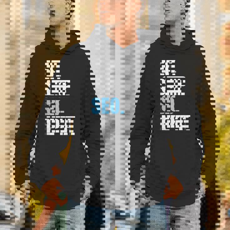 検索エンジン最適化 Eatleepeo Repeateo パーカー