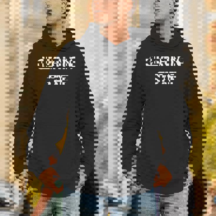 清掃スタッフ クルー 用務員 ユニフォーム カストディアン ジョブ 従業員 パーカー