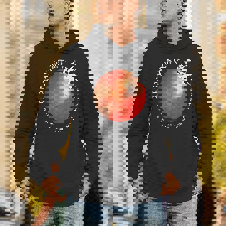 火星のオポチュニティ・ローバー オピー 宇宙探検 パーカー