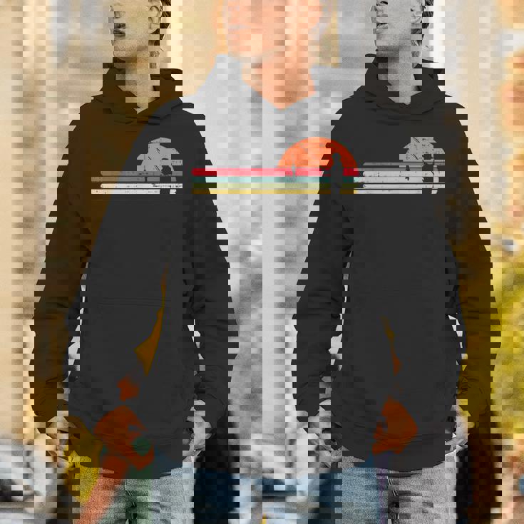 男 釣り サンセット レトロ アングリング フィッシャーマン アングラー メンズ ギフト パーカー