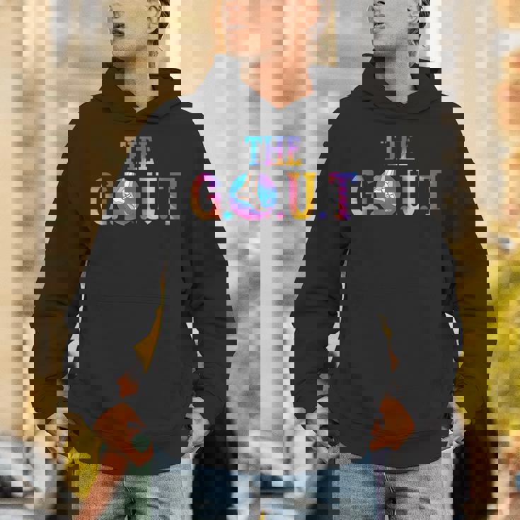 痛風戦士 炎症性関節炎啓発 ポダグラ痛風 パーカー