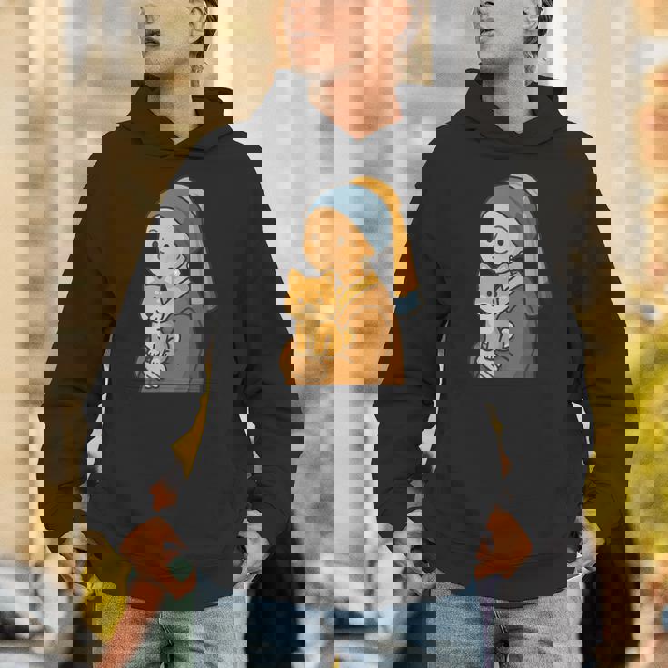 真珠の耳飾りの少女 柴犬 子柴 名画 いぬ イラスト かわいい 犬好き おもしろ 面白い パーカー