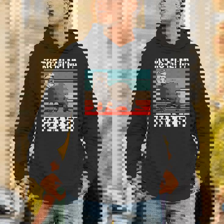 私はフェレット ハロウィン ペットオーナー フェレット パーカー